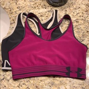 2 Under Armour Sports Bras